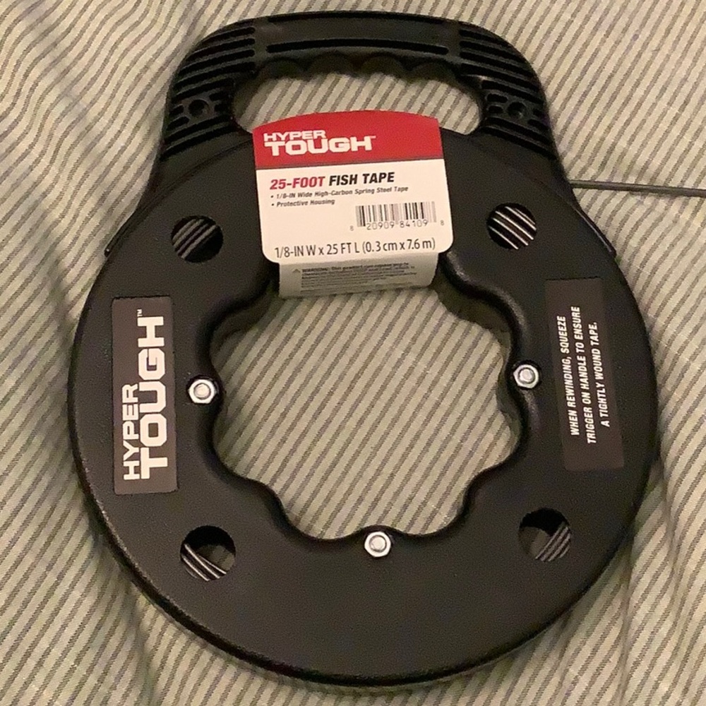 NWT Hyper Tough 25 Foot Fish Tape